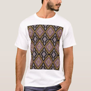 Camiseta Abstrato geométrico, design de papel de parede.