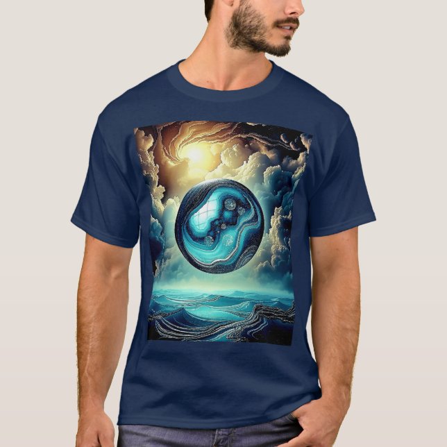 Camiseta Abstrato Globe (Frente)