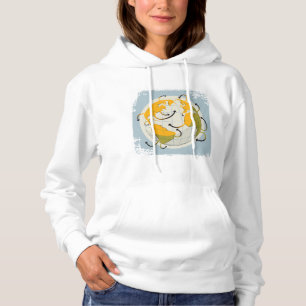 Camiseta Abstrato Globe Womens Hoodie