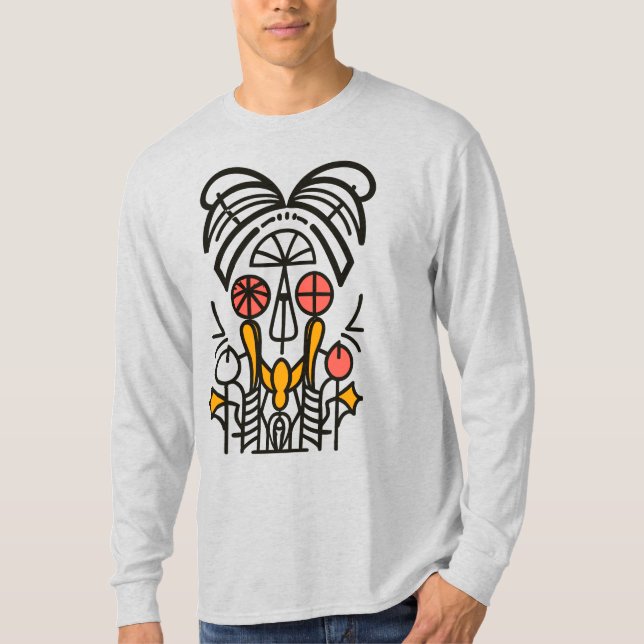 Camiseta Abstrato Harmony: (Frente)