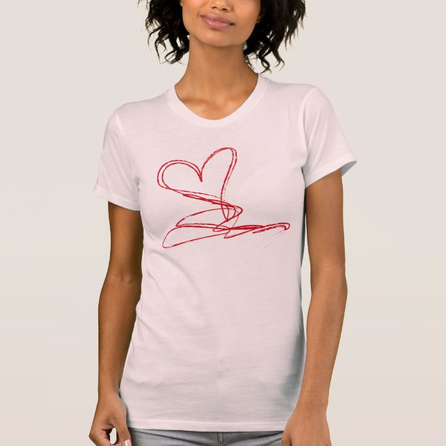 Camiseta Abstrato Heart (Frente)