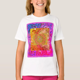 Camiseta Abstrato iluminado
