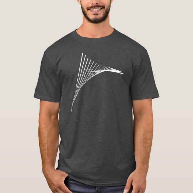 Camiseta Abstrato Lasers Swoosh (Frente)
