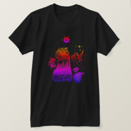Camiseta Abstrato Legal colorido