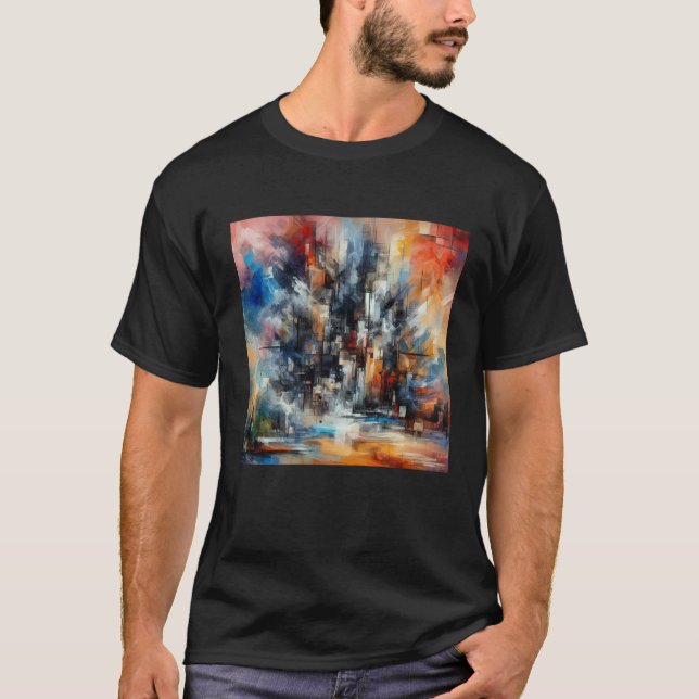Camiseta Abstrato Modern Art (Frente)