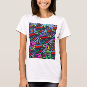 Camiseta Abstrato Natureza