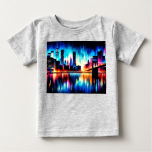 Camiseta Abstrato Nova Iorque 1103