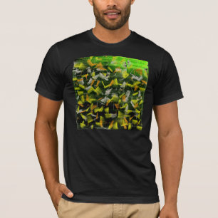 Camiseta Abstrato Oil & Acrylic Painting