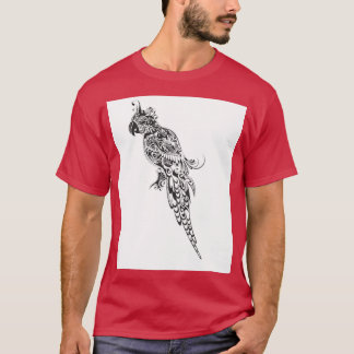 Camiseta Abstrato Parrot Silhouette
