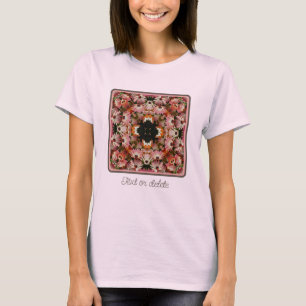 Camiseta Abstrato Personalizado pelas Flores de Margarida A