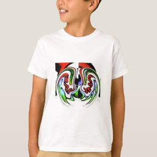 Camiseta Abstrato Profile Art Impressão