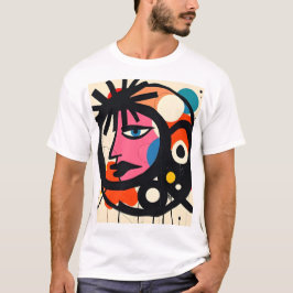 Camiseta Abstrato Punk Art