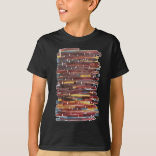 Camiseta Abstrato Sepia