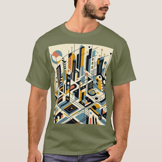 Camiseta Abstrato Sity 6 (Frente)