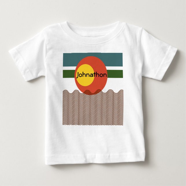 Camiseta Abstrato Sundown (Frente)