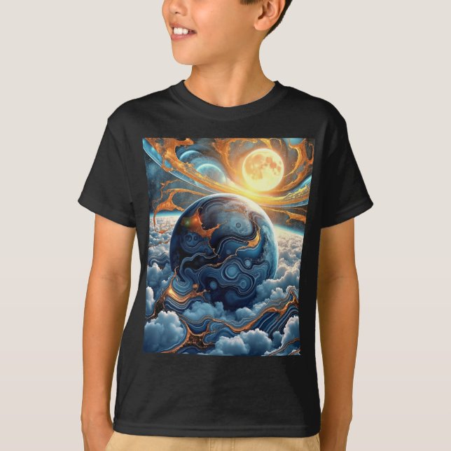 Camiseta Abstrato Terra (Frente)