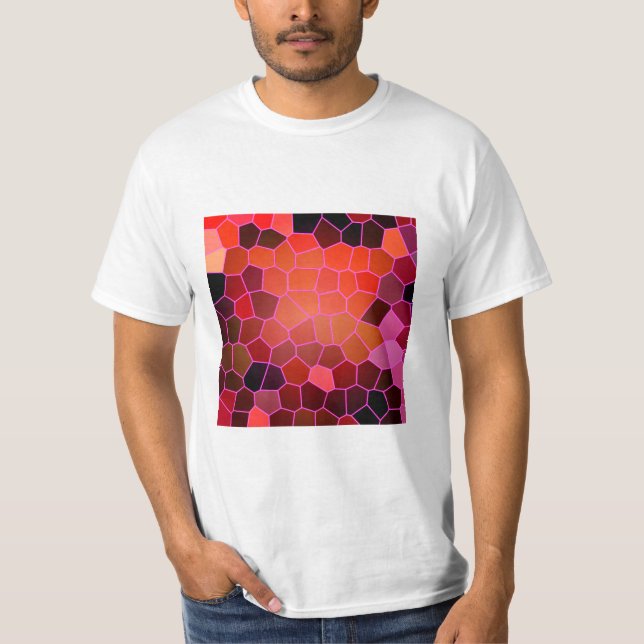 Camiseta Abstrato Vermelho (Frente)
