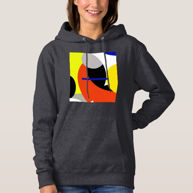 Camiseta Abstrato Vermelho Amarelo (Frente)