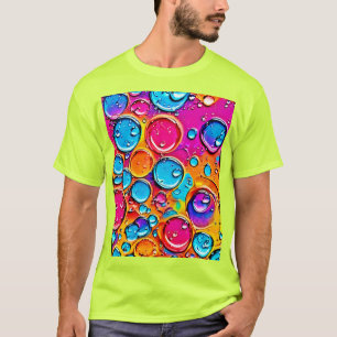 Camiseta Abstrato Water Drops Art