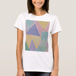 Camiseta Abstratos Serenos: Um Sonho Pastel