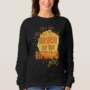 Camiseta Abuela Birthday Girl Primeira Viagem Em Torno Da S