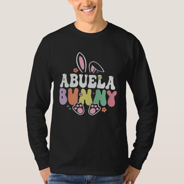 Camiseta Abuela Bunny Women Easter Day Rabbit Grandma Famil (Frente)