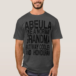 Camiseta Abuela Cuban Avó Dia de as mães Cubano