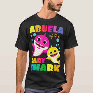 Camiseta Abuela Do Tubarão-Bebê Abuela Shark _3 