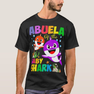 Camiseta Abuela Do Tubarão Bebê Abuela Shark Abuela Shark