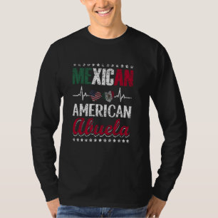 Camiseta Abuela Mexicana Americana México Eua México Amer M
