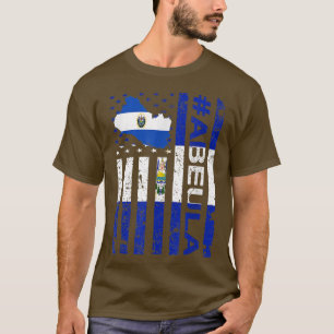 Camiseta Abuela Salvadorian Avó El Salvador USA Mãe