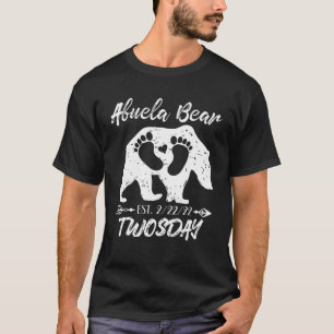 Camiseta Abuela Vovó Urso Novo Chá