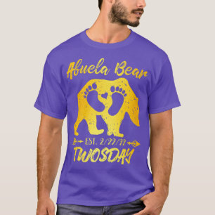 Camiseta Abuela Vovó Urso Novo Chá