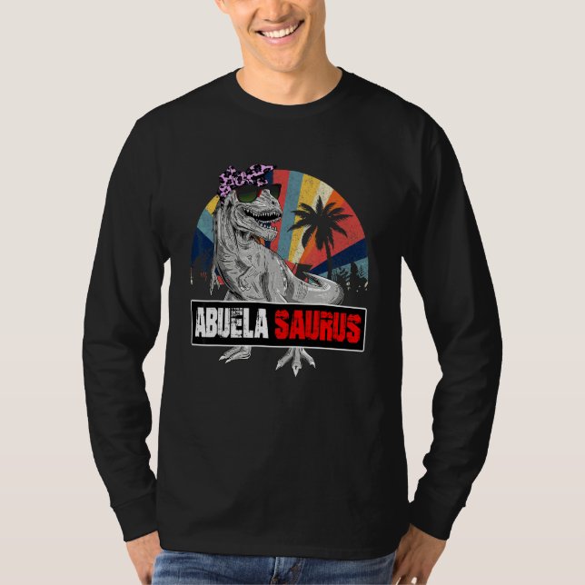 Camiseta Abuelasaurus Rex Dinosaur Abuela Saurus (Frente)