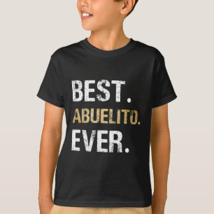 Camiseta Abuelito Sempre Presente Gráfico Da Gran Da Avô