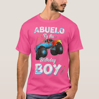 Camiseta Abuelo Da Viagem De Baternidade Do Monstro De Aniv