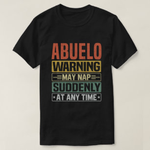 Camiseta Abuelo pode dormir repentinamente a qualquer momen