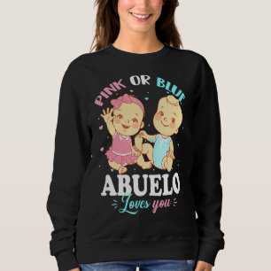 Camiseta Abuelo Rosa Ou Azul Te Ama Avô
