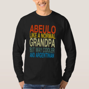 Camiseta Abuelo Vovô Argentino do Pai