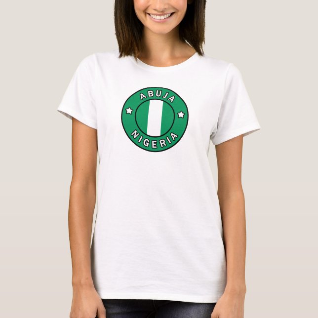 Camiseta Abuja Nigéria (Frente)