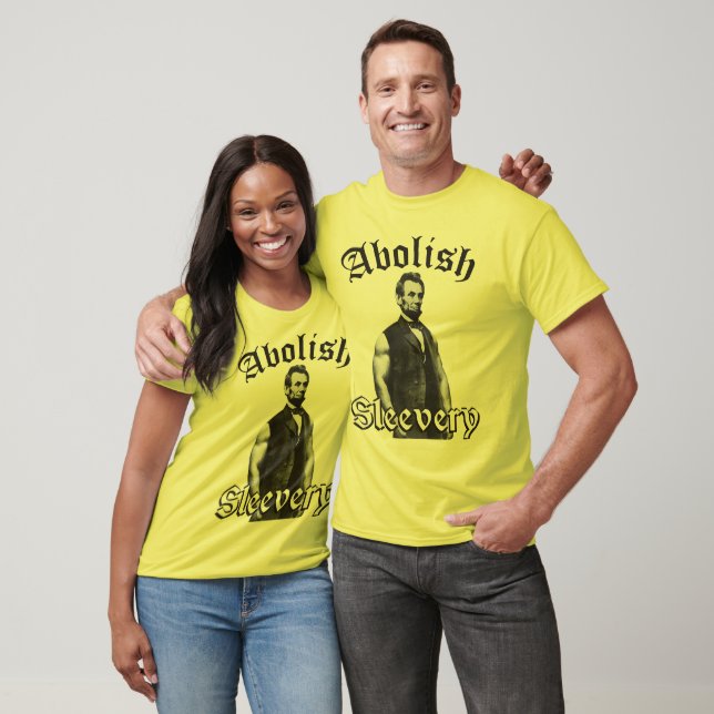 Camiseta Abula Sleevery - Abraham Lincoln (Unissex)