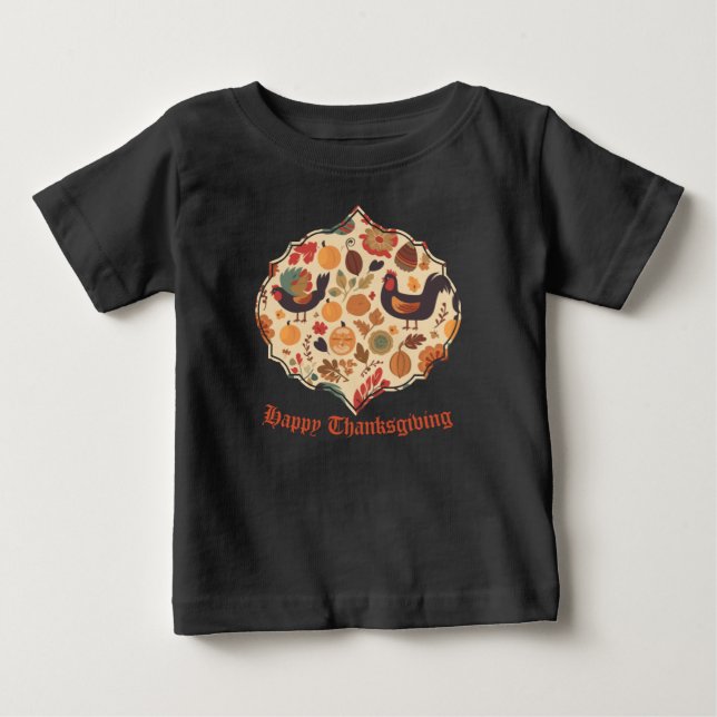 Camiseta Abundância de outono (Frente)