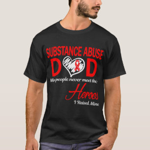 Camiseta Abuso de Substância Pai Eu Criei o Meu