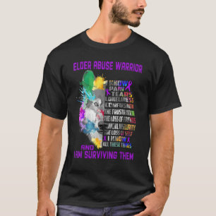 Camiseta Abuso Mais Velho Eu Conheço Todas Essas Coisas E E