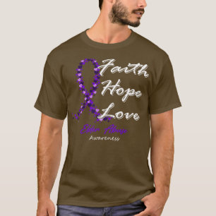 Camiseta Abuso Mais Velho Sensibilização Fé Esperança Amor