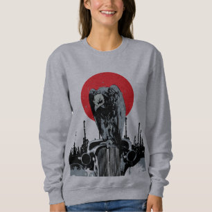 Camiseta Abutre em Carro Antigo com Sol Vermelho