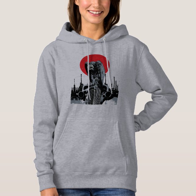 Camiseta Abutre em Carro Antigo com Sol Vermelho (Frente)