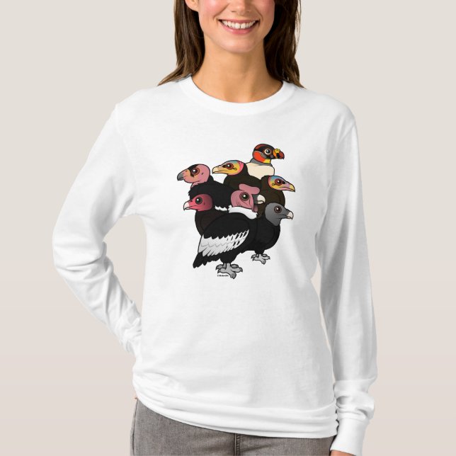Camiseta Abutres de mundo novo (Frente)