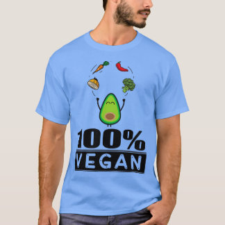 Camiseta Abvocados 100 vida vegetariana
