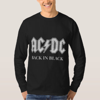 Camiseta AC DC Back in Black